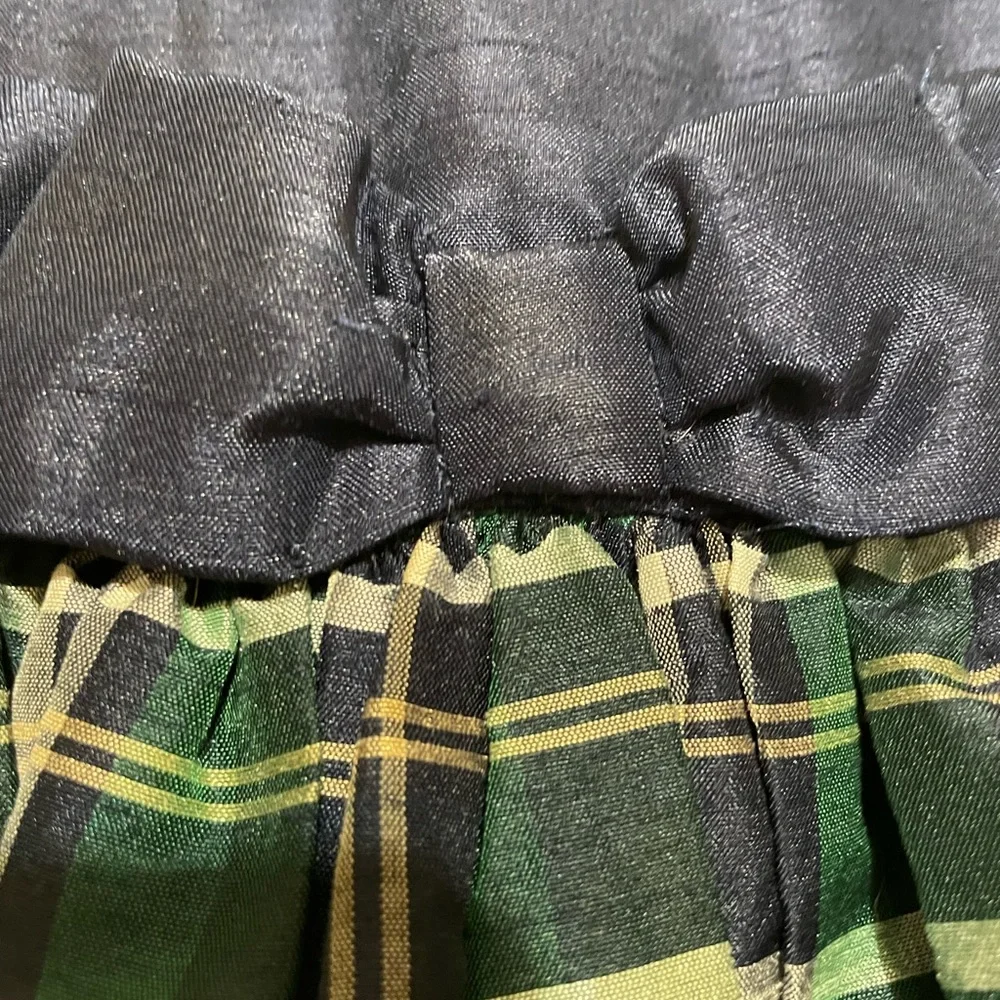 Gymboree Plaid Green Dress Size18-24Months
